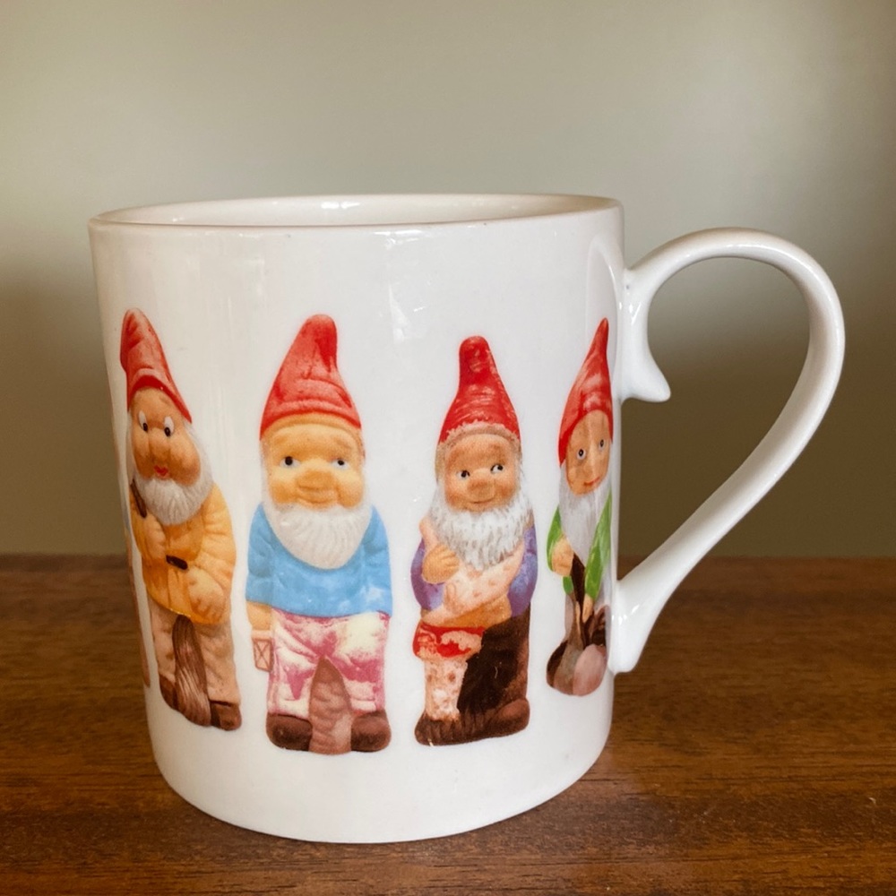 Gnome Mug Fine Bone China 12oz Exc Shape Christopher Vine Design Australia